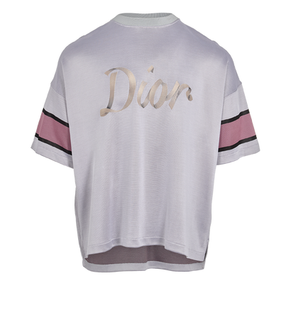 Christian Dior Logo-Embroidered T-Shirt, front view