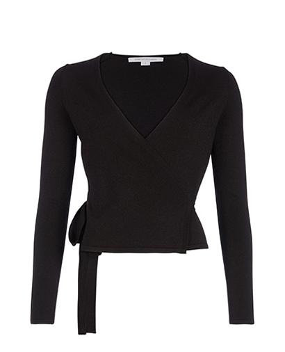Diane Von Furstenberg Azila Wrap Top, front view