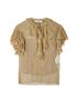 Christian Dior Frayed Edge Blouse, front view