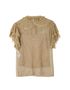 Christian Dior Frayed Edge Blouse, back view