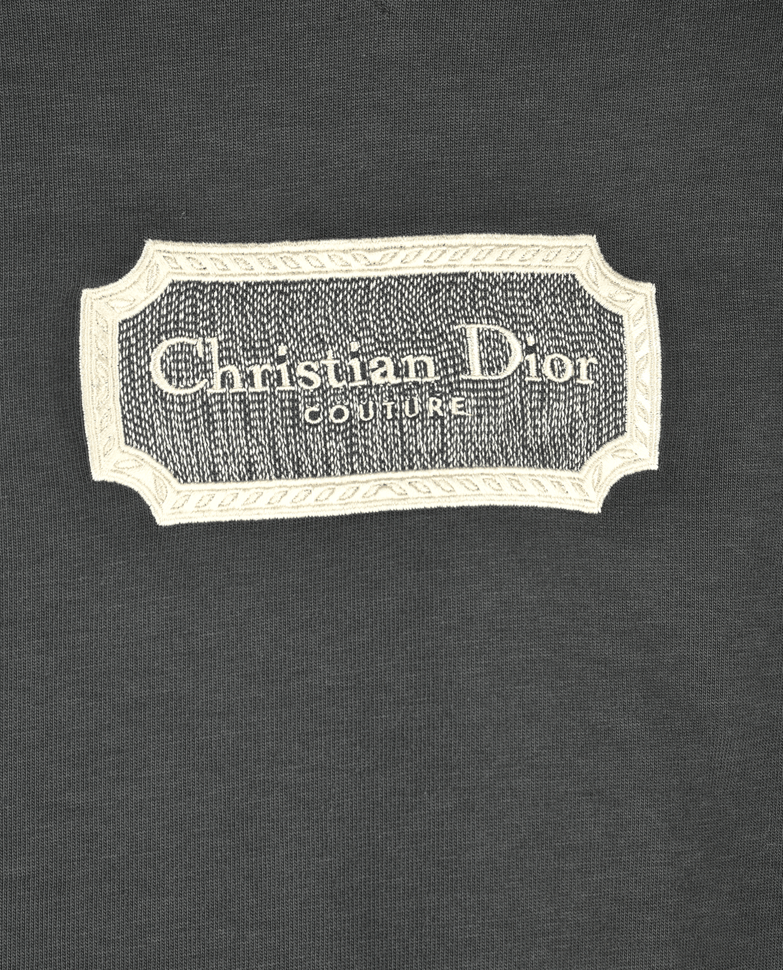 Christian Dior T-Shirt, &pound;220, Clothing, Grey, Cotton, Other view