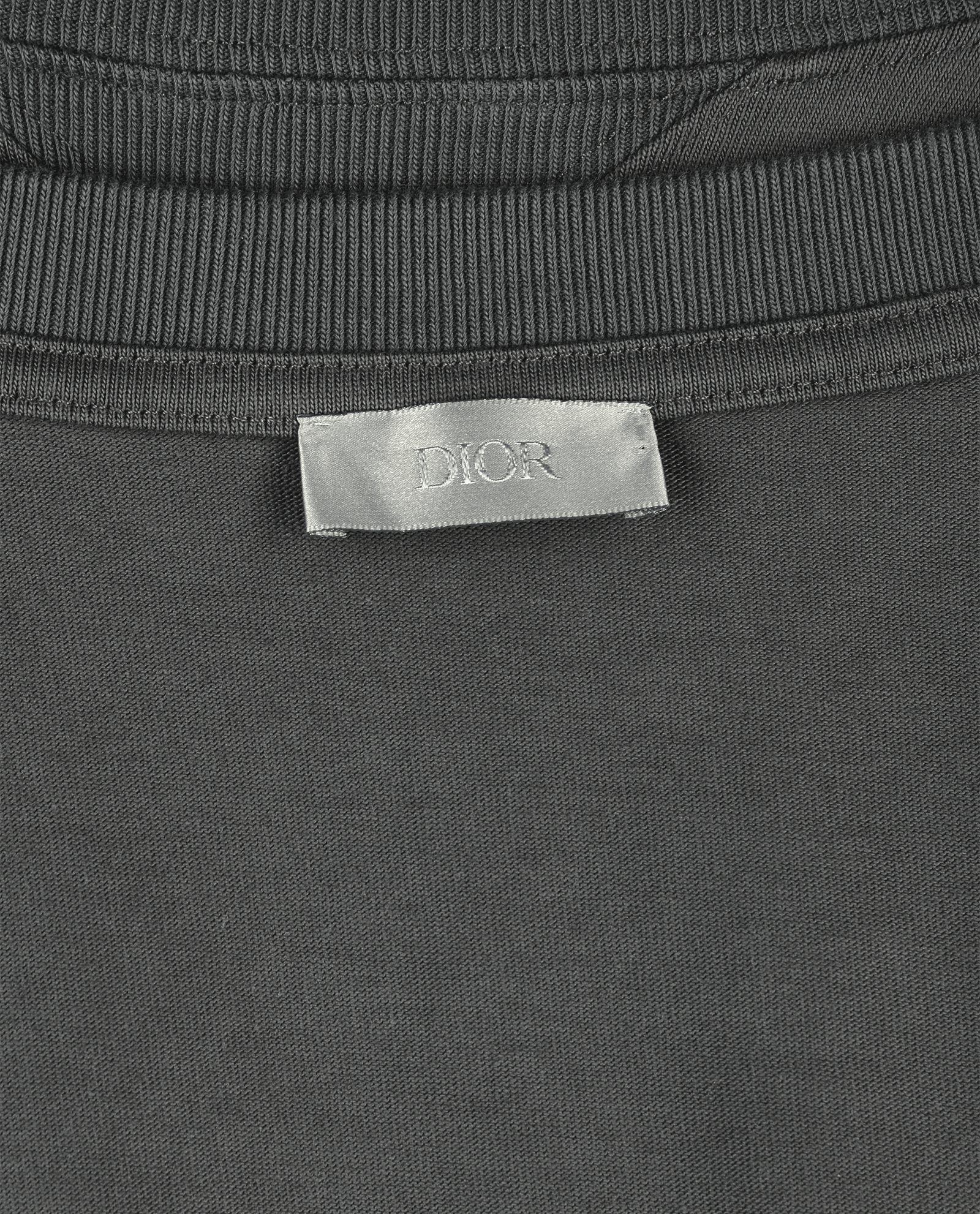 Christian Dior T-Shirt, &pound;220, Clothing, Grey, Cotton, Other view