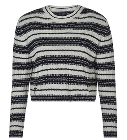 Chrsitian Dior Striped Bee Jumper, front view