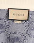 Gucci Equestrian Jacquard Polo, £250, Clothing, Blue/White, Cotton, Other view