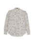 Christian Dior X Arsham Newspaper Shirt, &pound;450, Clothing, Black/White, Cotton, Front view
