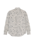 Christian Dior X Arsham Newspaper Shirt, &pound;450, Clothing, Black/White, Cotton, Back view