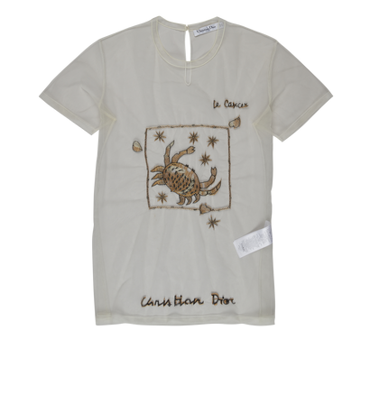 Christian Dior Le Cancer Astrology Top, front view