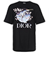 Christian Dior Sorayama 2019 Dinosaur T Shirt, front view