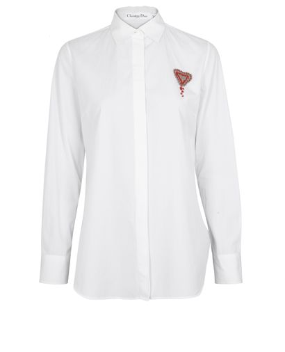 Christian Dior Heart Patch Shirt, front view