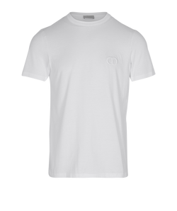 Dior Embroidered Logo T-shirt, Tops - Designer Exchange
