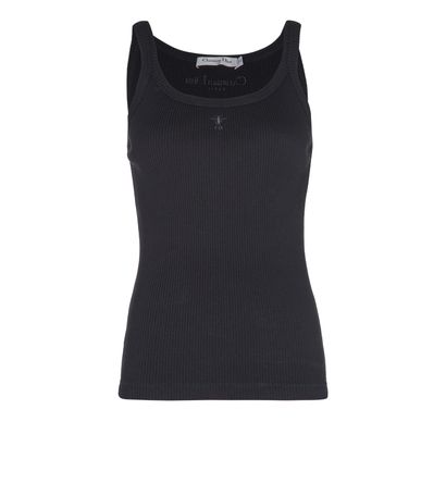 Christian Dior Ribbed Tank, front view