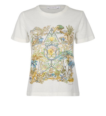 Christian Dior Jungle Print T-Shirt, front view