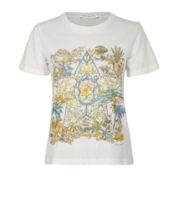 Christian Dior Jungle Print T-Shirt, Cotton, Multi, Sz XS, 3*