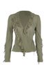 Christian Dior Ruffled Blouse, front view