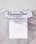 Christian Dior Oblique Halterneck Top, &pound;180, Clothing, Pink/White, Viscose, Other view