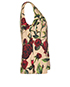 Dolce & Gabbana Rose Printed Sleeveless Top, side view