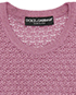 Dolce & Gabbana  Metallic Crochet Knit Top, other view
