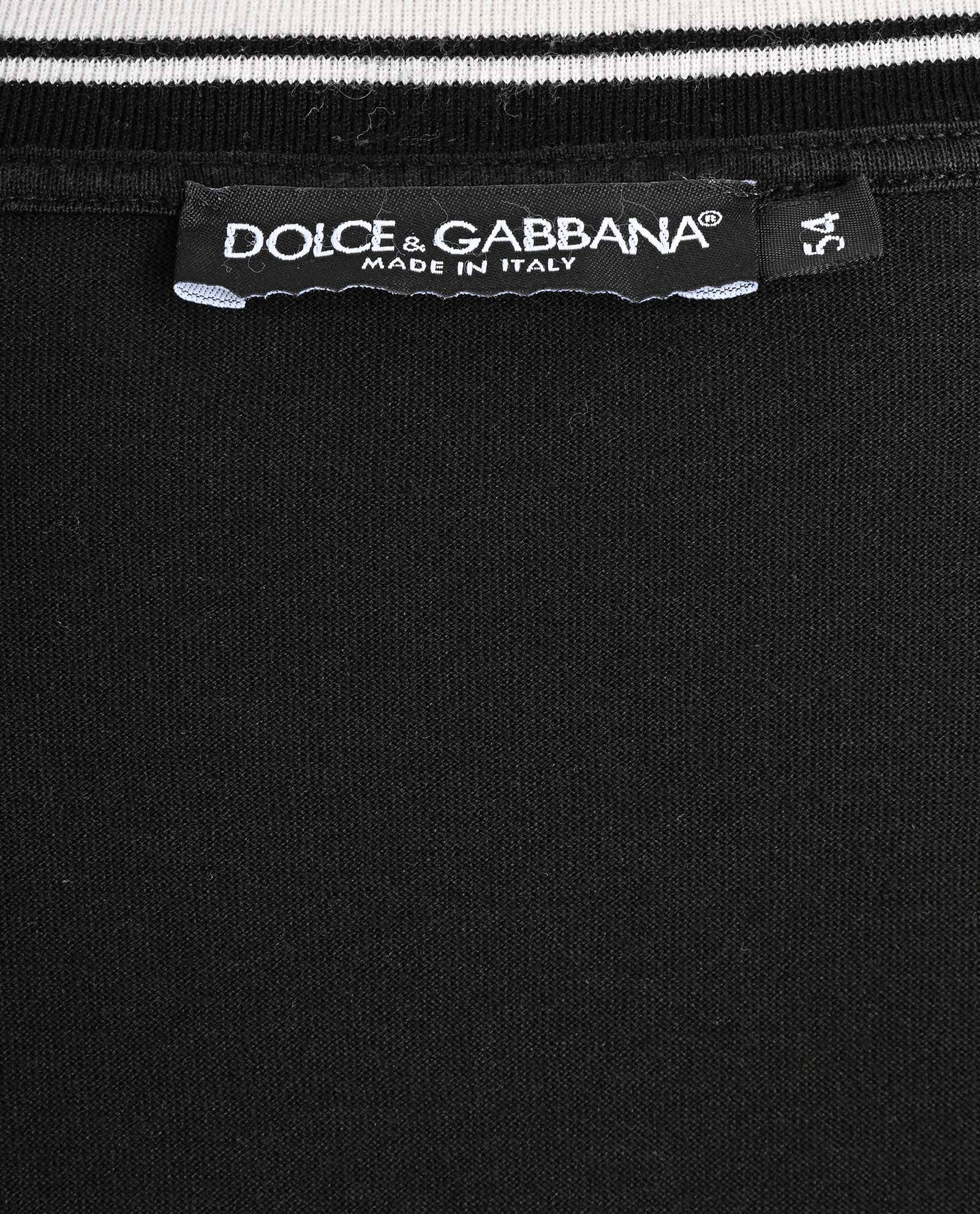 Dolce & Gabbana Crown Print T-Shirt, &pound;80, Clothing, Black, Cotton, Other view