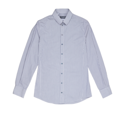 Dolce & Gabbana Sicilia Button Up Shirt, Mens, Cotton, White, Sz M, 3*