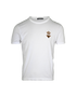 Dolce & Gabbana King Bee Embroidered T-Shirt, &pound;180, Clothing, White, Cotton, Front view