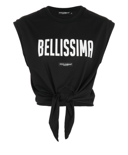 Dolce & Gabbana Bellisima Cropped Top, front view