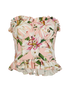 Dolce And Gabbana Flower Print Bustier, front view