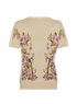 Dolce & Gabbana Floral Knit Top, back view