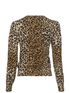 Dolce & Gabanna Leopard Long Sleeve Top, back view