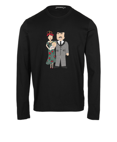 Dolce & Gabbana Family Long-Sleeve T-Shirt, front view