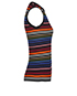 Dolce and Gabbana Stripe Sleeveless Top, side view