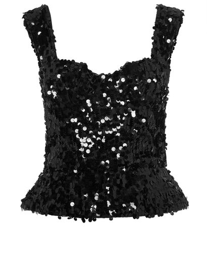 Dolce & Gabanna Squined Corset Top, £150, Front view