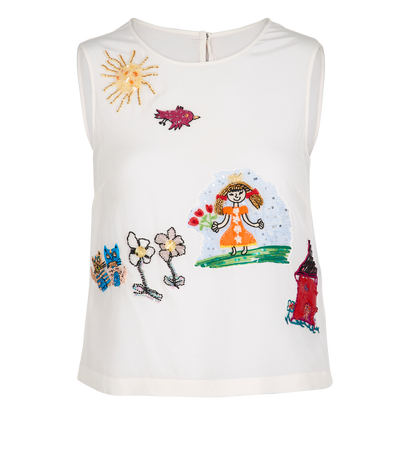 Dolce & Gabbana Embroidered Top, front view