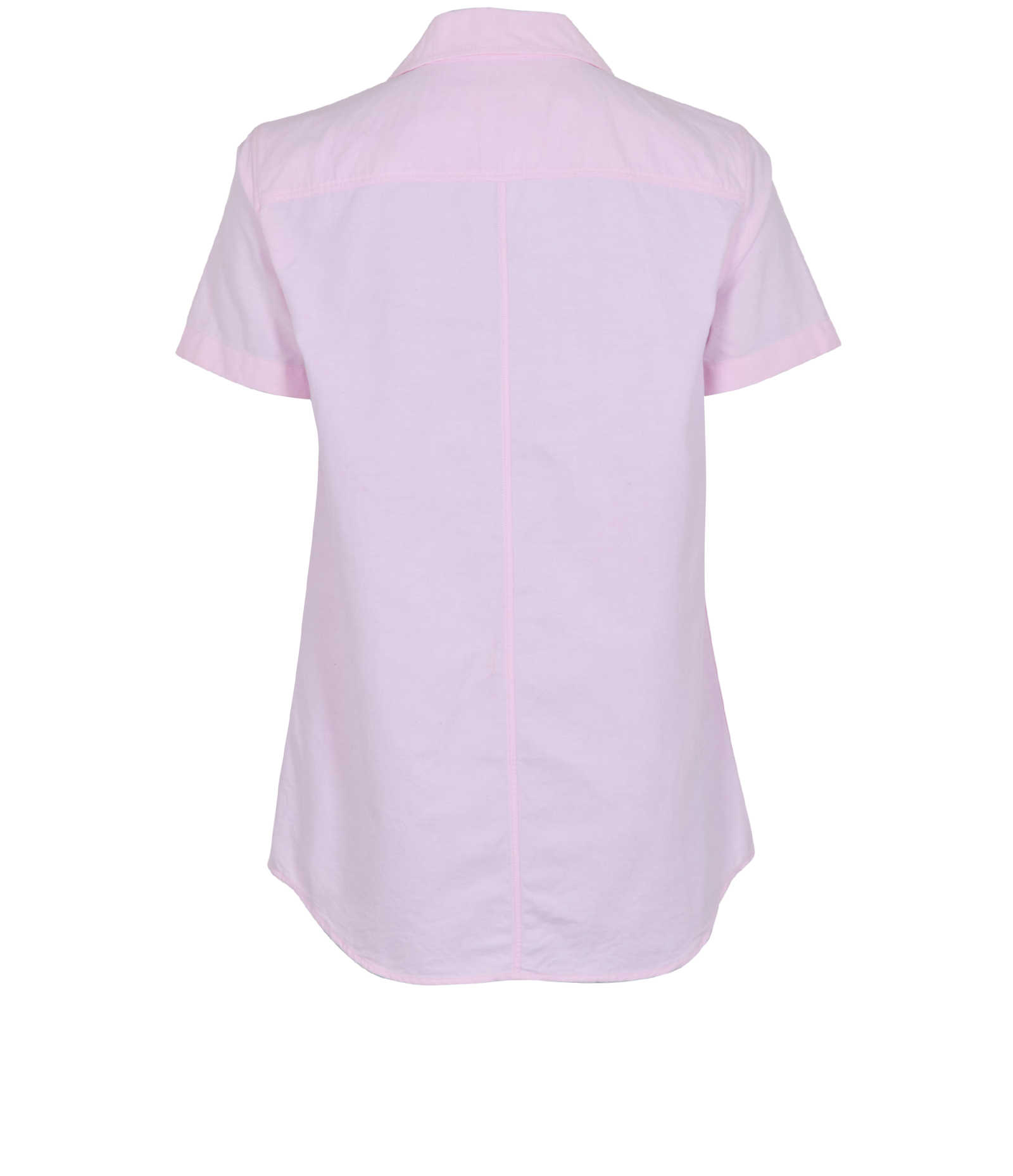 DSquared2 Ruffled Short Sleeve Top, &pound;60, Clothing, Pink, Cotton, Back view