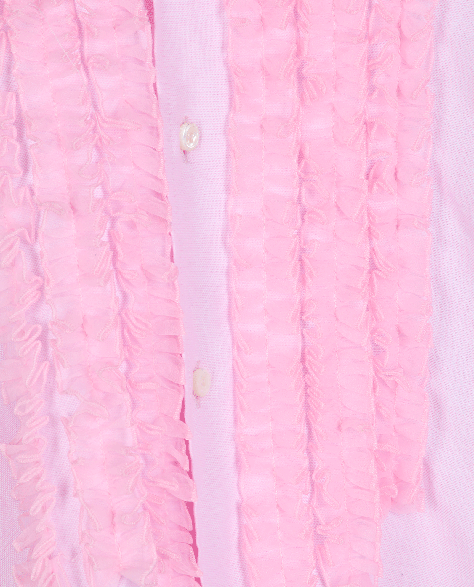 DSquared2 Ruffled Short Sleeve Top, &pound;60, Clothing, Pink, Cotton, Other view