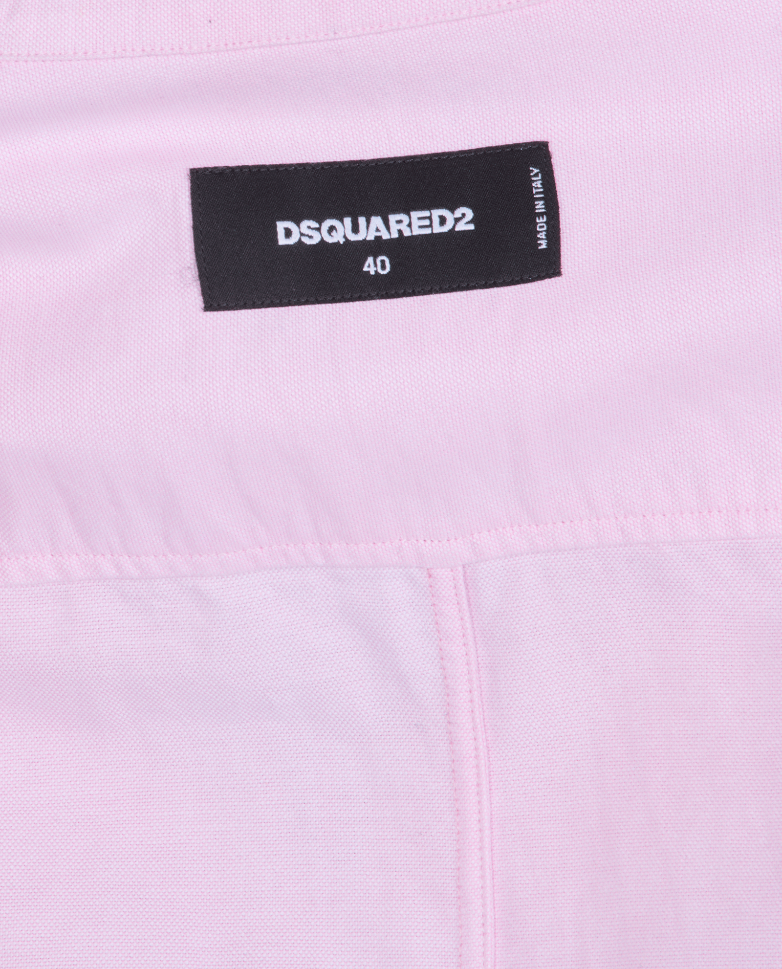DSquared2 Ruffled Short Sleeve Top, &pound;60, Clothing, Pink, Cotton, Other view