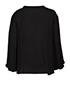 Emilio Pucci Sheer Lace Up Blouse, back view