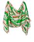 Emilio Pucci Swirl Print Beach Poncho, back view