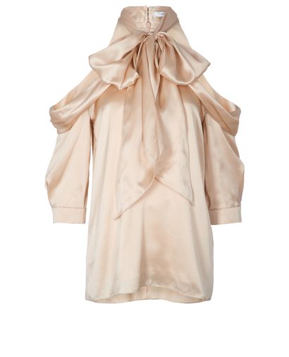 Erdem Tie Neck Cut Out Blouse, front view