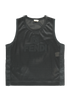 Fendi Logo Mesh Tank Top, front view