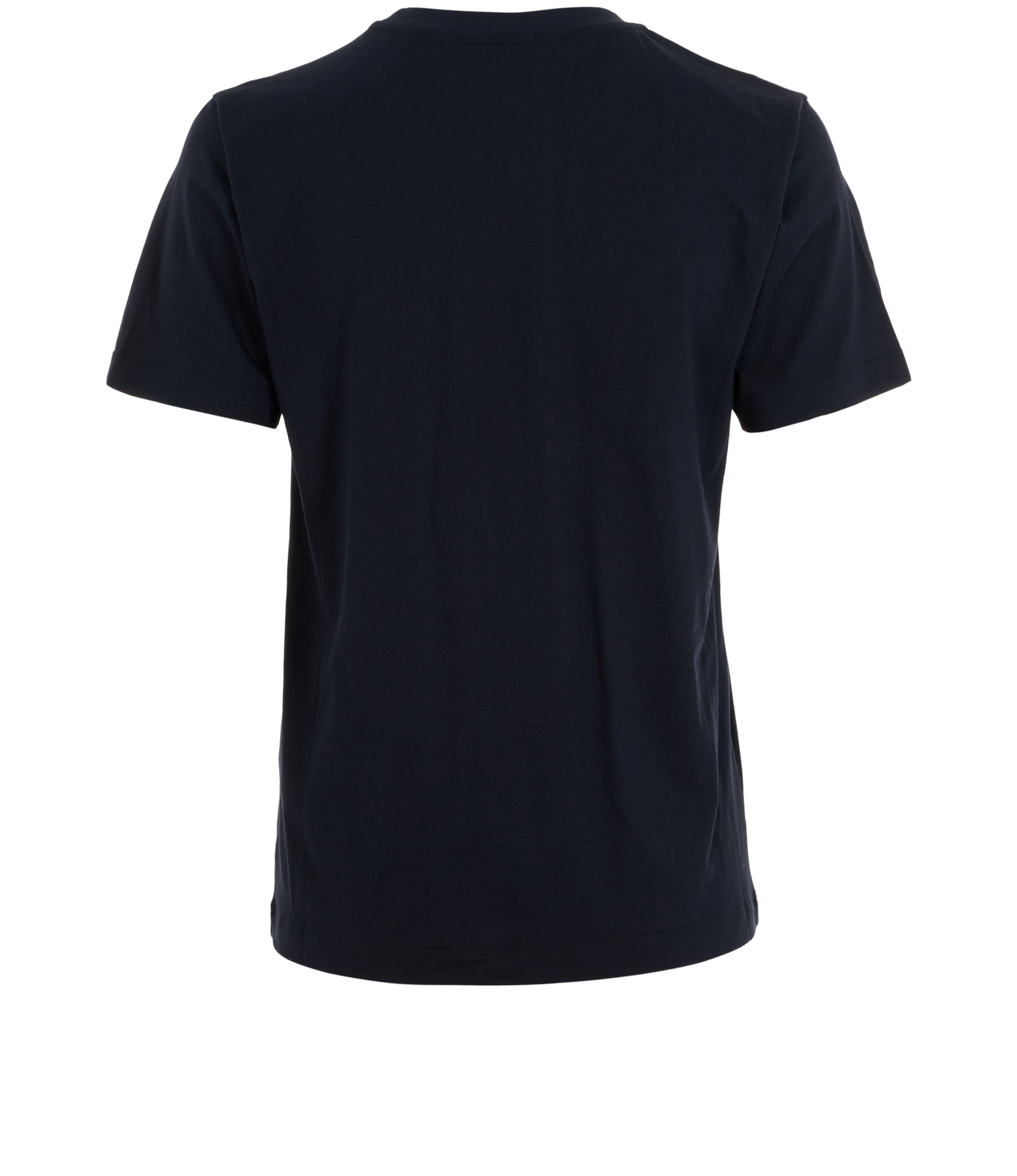 Fendi Logo T-Shirt, &pound;160, Clothing, Navy, Cotton, Back view