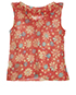 Fendi Floral Printed Sleeveless Top, back view