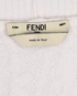 Fendi FF Terry Cloth Top, £180, Clothing, White, Cotton/Viscose, Other view
