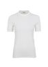Fendi Ribbed Top, &pound;95, Clothing, White, Viscose, Front view
