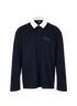 Fendi Logo Long Sleeves Polo, front view