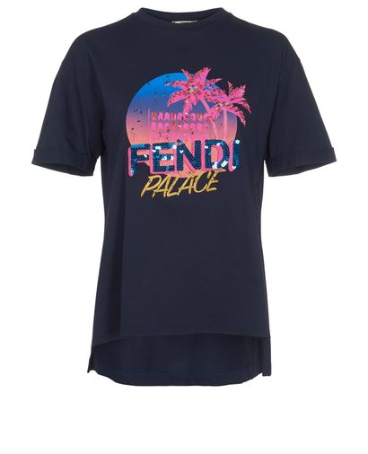 Fendi 2018 Pop Up Tour Printed T-shirt, front view
