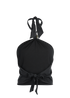 Fendi Wrap Around Crop Top, back view