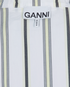 Ganni Mix Stripe Shirt, other view