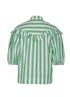 Ganni Responsible Striped Blouse, back view