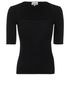 Ganni Melange Knit Scoop Top, front view