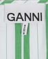 Ganni Responsible Striped Frill Blouse, other view